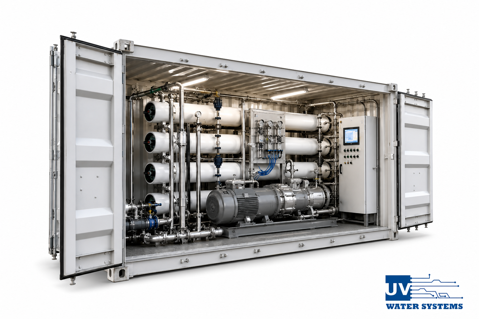 Seawater Desalination System (SWRO) – 50 m³/day