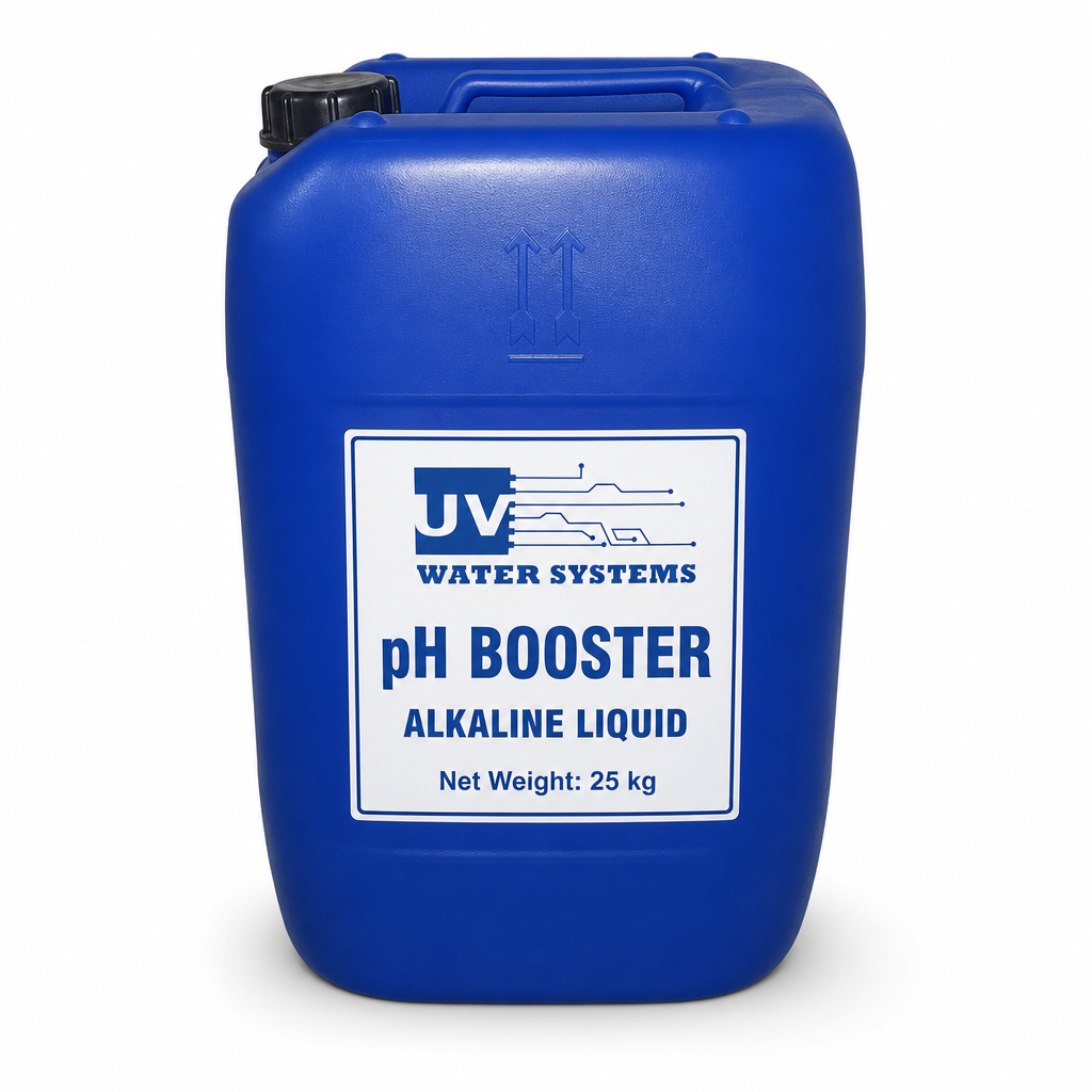 pH Booster Alkaline Liquid 25 kg Drum – UV Water Systems Oman