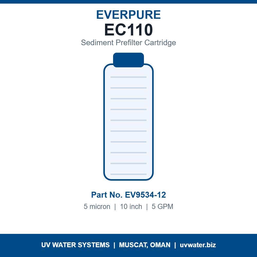 Everpure EC110 Sediment Filter Oman Everpure EC110 Sediment Filter Oman