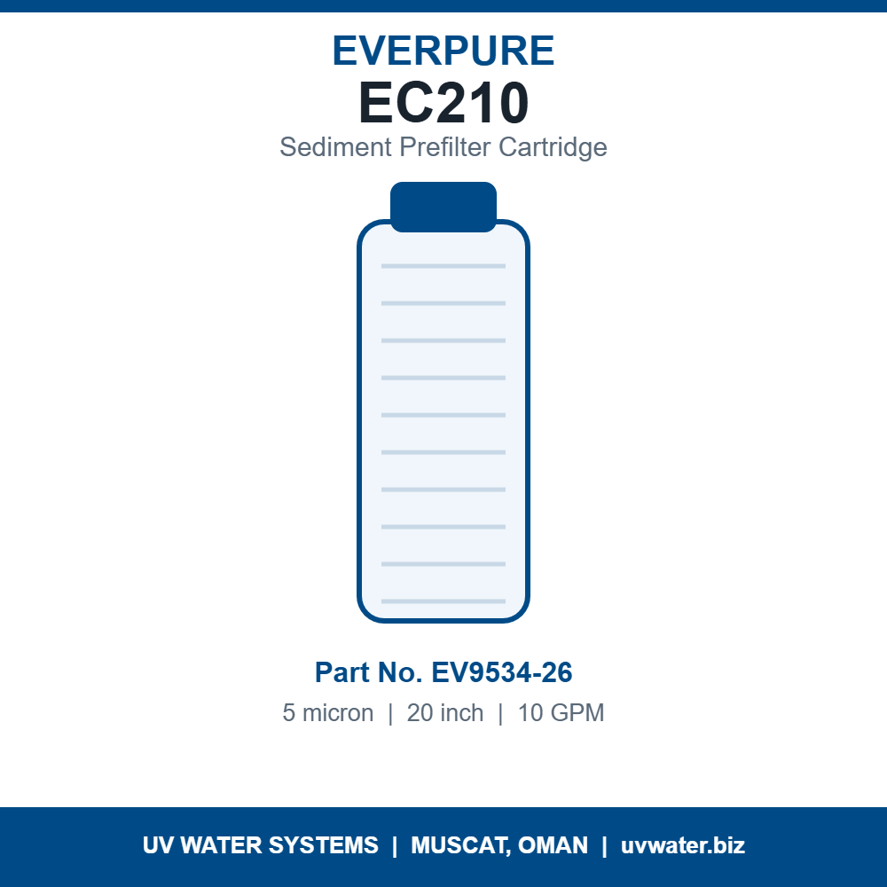 Everpure EC210 Sediment Filter Oman Everpure EC210 Sediment Filter Oman