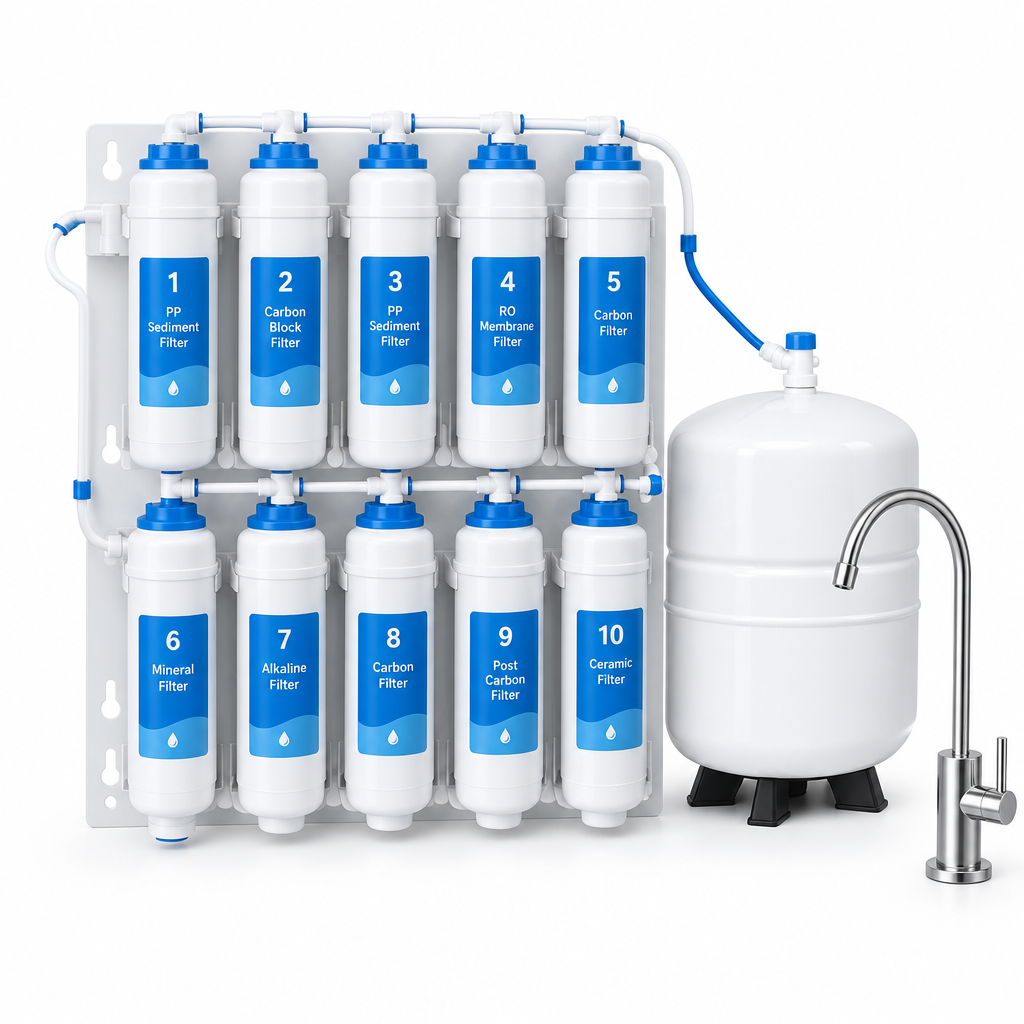 10 Stage Undersink RO Oman