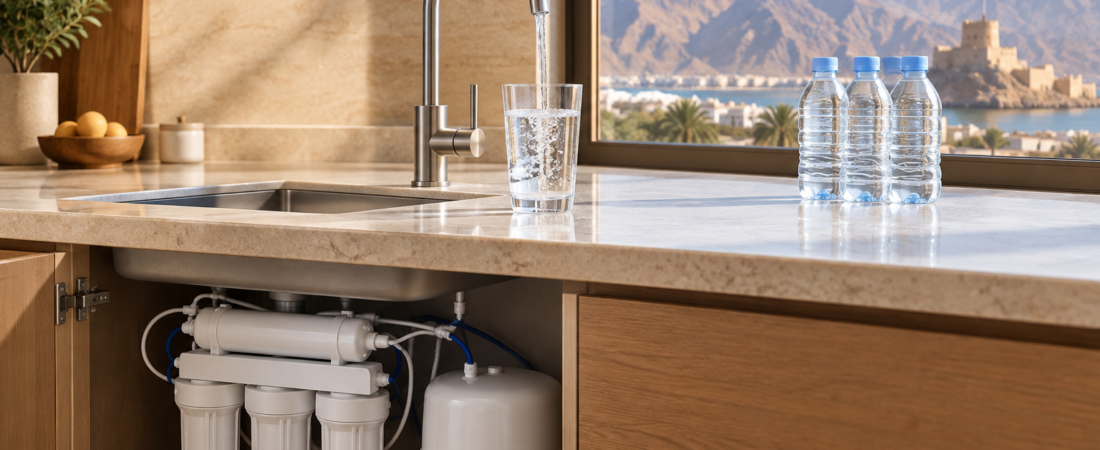 Water Filter vs Bottled Water in Oman: The Best Choice by 5-Year Cost