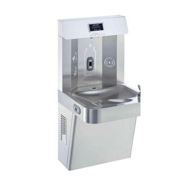 drinking water fountain Oman - Nowtech NT-30A Wall Mounted Drinking Fountain with Bottle Filler