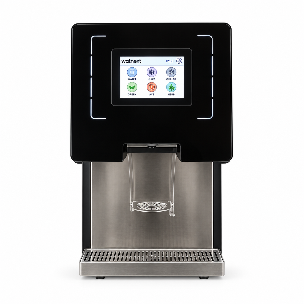 Watnext Watpop Oman water and concentrate beverage dispenser